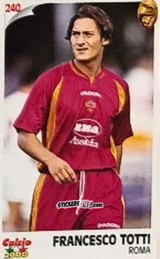 Figurina Francesco Totti - Campionato 1997-1998
 n. 240 - Calcio 2000
