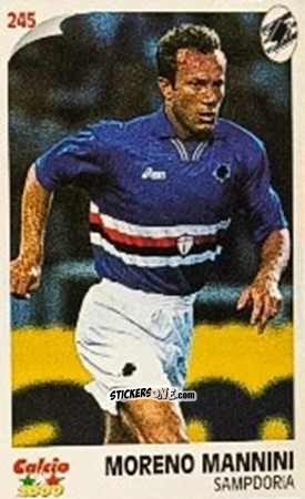Figurina Moreno Mannini - Campionato 1997-1998
 n. 245 - Calcio 2000
