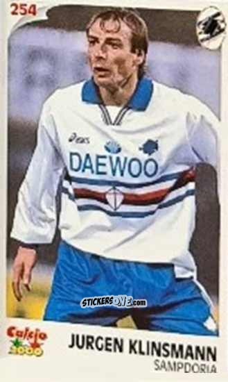 Figurina Jurgen Klinsmann - Campionato 1997-1998
 n. 254 - Calcio 2000
