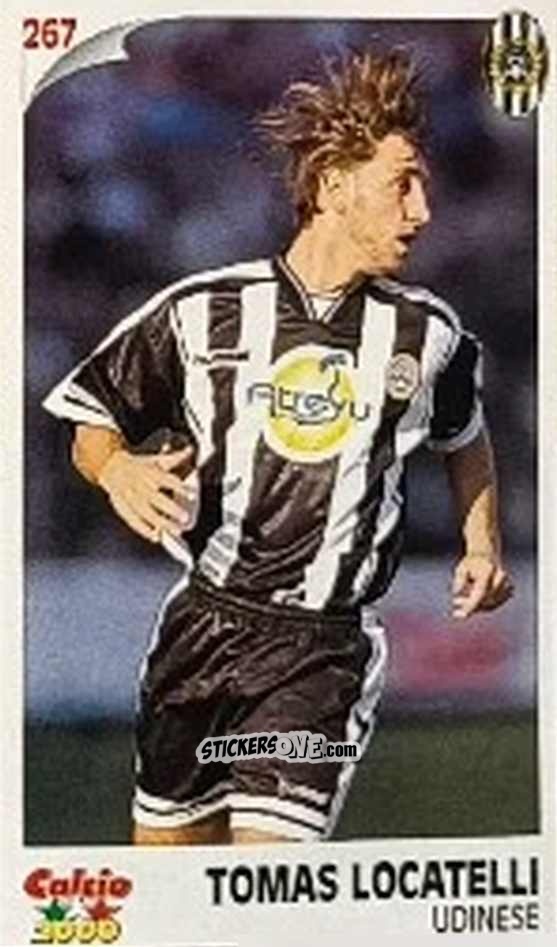 Sticker Tomas Locatelli - Campionato 1997-1998
 n. 267 - Calcio 2000
