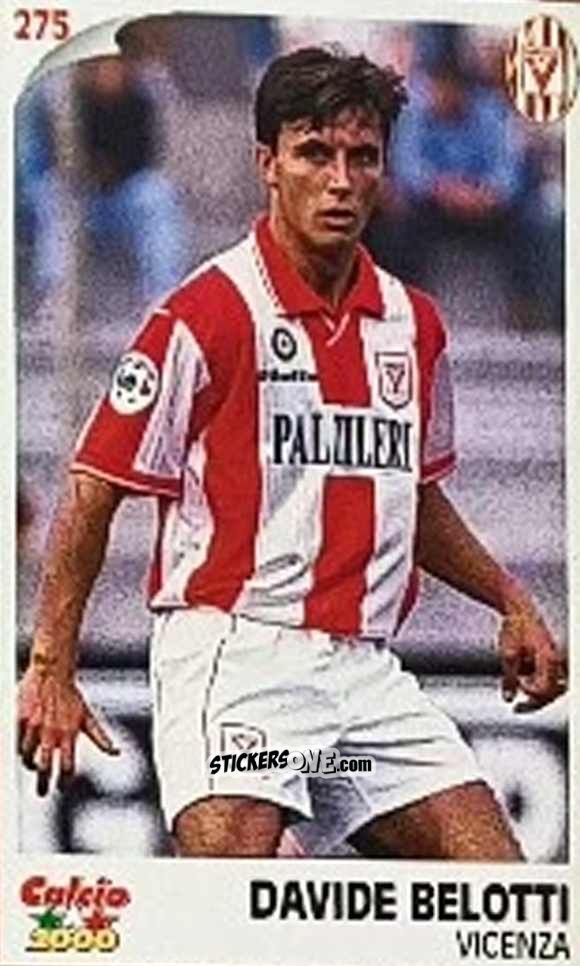 Sticker Davide Belotti - Campionato 1997-1998
 n. 275 - Calcio 2000
