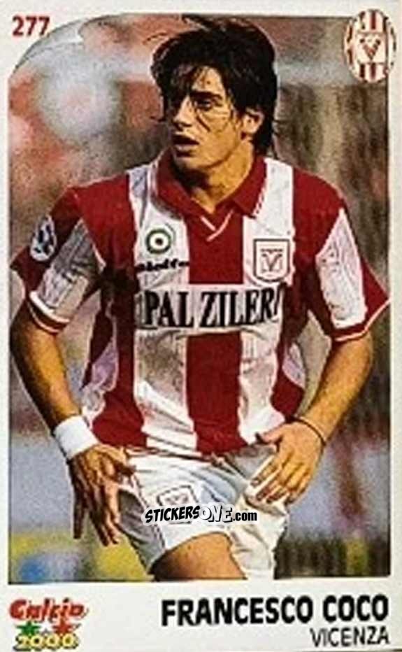 Sticker Francesco Coco - Campionato 1997-1998
 n. 277 - Calcio 2000
