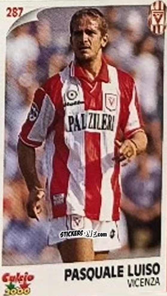 Sticker Pasquale Luiso - Campionato 1997-1998
 n. 287 - Calcio 2000
