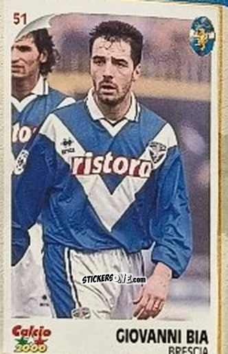 Sticker Giovanni Bia - Campionato 1997-1998
 n. 51 - Calcio 2000
