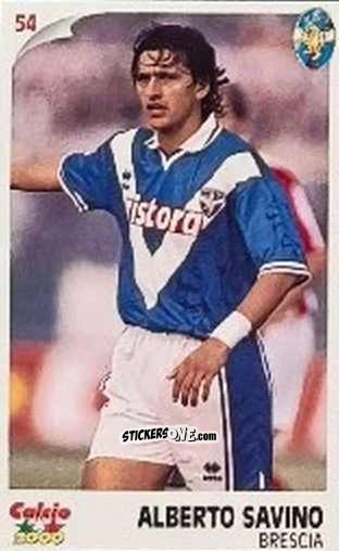 Sticker Alberto Savino - Campionato 1997-1998
 n. 54 - Calcio 2000
