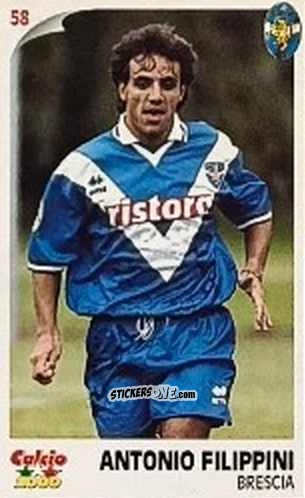 Sticker Antonio Filippini - Campionato 1997-1998
 n. 58 - Calcio 2000
