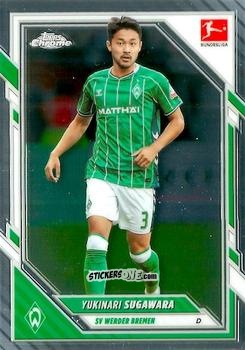 Figurina Yukinari Sugawara - Chrome Bundesliga 2025-2026
 n. 12 - Topps