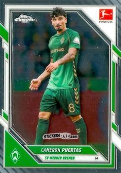 Figurina Cameron Puertas - Chrome Bundesliga 2025-2026
 n. 15 - Topps