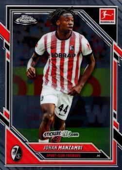 Sticker Johan Manzambi - Chrome Bundesliga 2025-2026
 n. 31 - Topps
