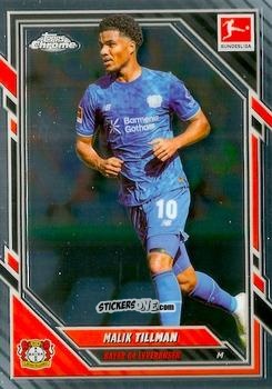 Figurina Malik Tillman - Chrome Bundesliga 2025-2026
 n. 65 - Topps