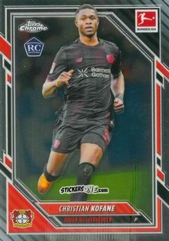 Sticker Christian Kofane - Chrome Bundesliga 2025-2026
 n. 67 - Topps