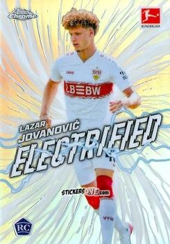 Figurina Lazar Jovanović - Chrome Bundesliga 2025-2026
 n. EL-16 - Topps