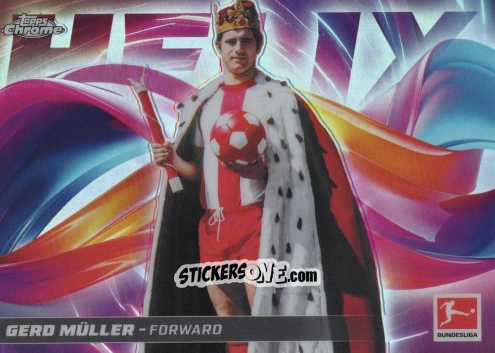 Sticker Gerd Müller - Chrome Bundesliga 2025-2026
 n. H-1 - Topps