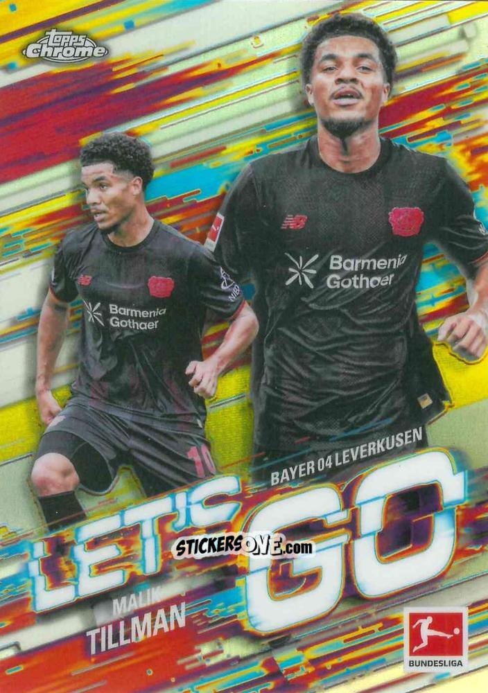 Figurina Malik Tillman - Chrome Bundesliga 2025-2026
 n. LG-3 - Topps