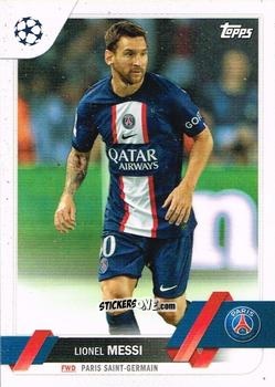 Figurina Lionel Messi - UEFA Champions League 2022-2023 Japan Edition
 n. 1 - Topps