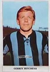 Figurina Gerry Hitchens - Caccia ai campioni 1966-67 n. 10 - Fidass