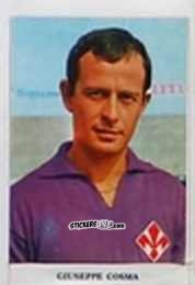 Sticker Giuseppe Cosma - Caccia ai campioni 1966-67 n. 59 - Fidass