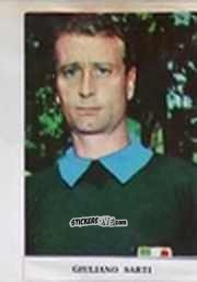 Figurina Giuliano Sarti - Caccia ai campioni 1966-67 n. 73 - Fidass