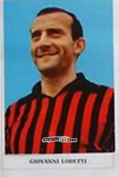 Figurina Giovanni Lodetti - Caccia ai campioni 1966-67 n. 152 - Fidass
