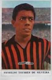 Figurina Amarildo - Caccia ai campioni 1966-67 n. 153 - Fidass