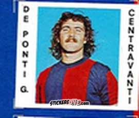 Sticker De Ponti - Calciatori 1977-78
 n. 71 - TuttoCalcio
