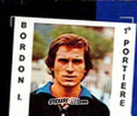 Sticker Bordon - Calciatori 1977-78
 n. 109 - TuttoCalcio