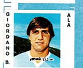 Figurina Bruno Giordano - Calciatori 1977-78
 n. 157 - TuttoCalcio