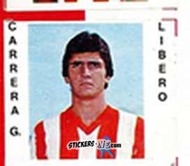 Sticker Carrera - Calciatori 1977-78
 n. 211 - TuttoCalcio