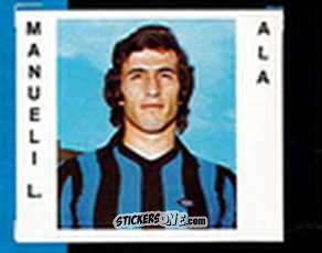 Figurina Manueli - Calciatori 1977-78
 n. 44 - TuttoCalcio