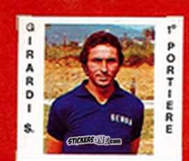 Sticker Girardi - Calciatori 1977-78
 n. 52 - TuttoCalcio