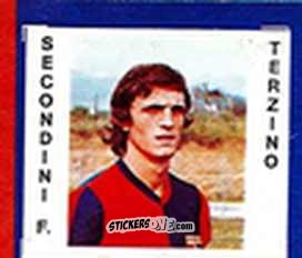 Sticker Secondini - Calciatori 1977-78
 n. 53 - TuttoCalcio