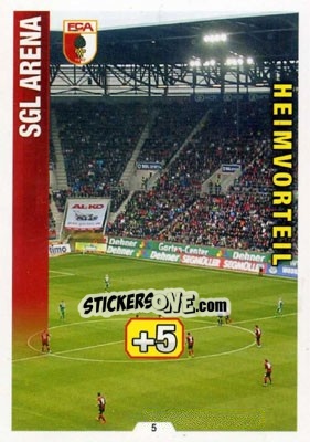 Sticker SGL Arena - German Fussball Bundesliga 2014-2015. Match Attax - Topps