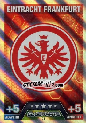 Figurina Club Logo - German Fussball Bundesliga 2014-2015. Match Attax - Topps