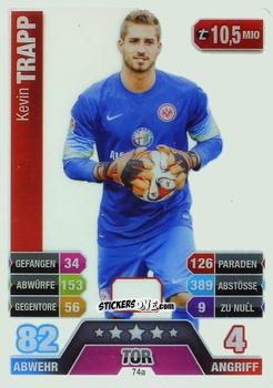 Sticker Kevin Trapp - German Fussball Bundesliga 2014-2015. Match Attax n. 74a - Topps