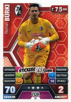 Sticker Roman Bürki