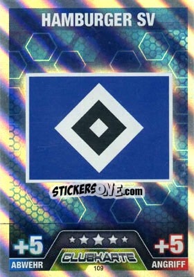 Sticker Club Logo - German Fussball Bundesliga 2014-2015. Match Attax - Topps