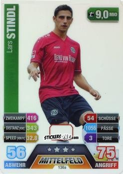 Figurina Lars Stindl - German Fussball Bundesliga 2014-2015. Match Attax n. 136a - Topps