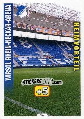 Figurina Rhein-Neckar Arena - German Fussball Bundesliga 2014-2015. Match Attax - Topps