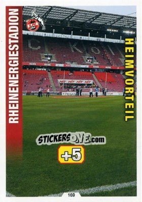 Sticker RheinEnergieStadion - German Fussball Bundesliga 2014-2015. Match Attax n. 169 - Topps