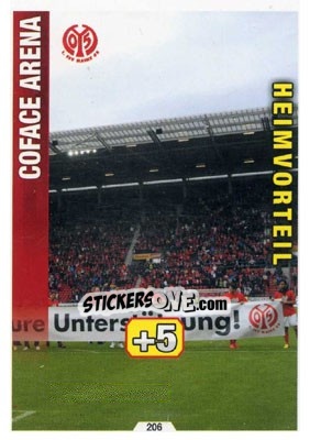 Figurina Coface Arena - German Fussball Bundesliga 2014-2015. Match Attax - Topps