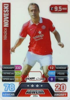 Cromo Nikolce Noveski - German Fussball Bundesliga 2014-2015. Match Attax n. 206a - Topps