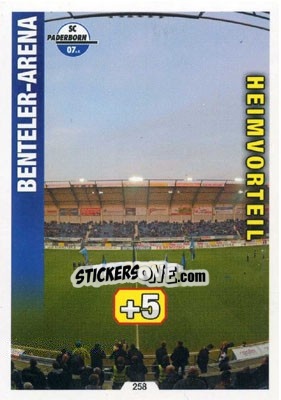 Sticker Benteler Arena - German Fussball Bundesliga 2014-2015. Match Attax - Topps