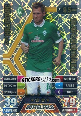 Sticker Izet Hajrovic - German Fussball Bundesliga 2014-2015. Match Attax - Topps