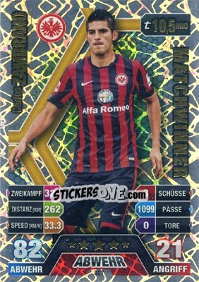 Cromo Carlos Zambrano - German Fussball Bundesliga 2014-2015. Match Attax - Topps