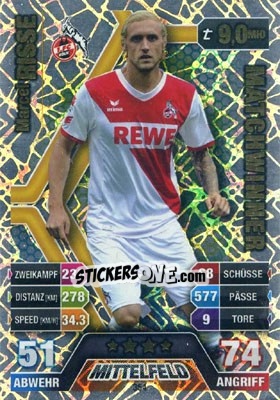 Sticker Marcel Risse - German Fussball Bundesliga 2014-2015. Match Attax - Topps