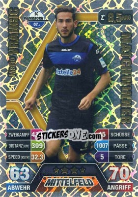 Sticker Mario Vrancic - German Fussball Bundesliga 2014-2015. Match Attax - Topps