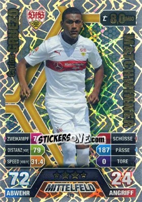 Sticker Carlos Gruezo - German Fussball Bundesliga 2014-2015. Match Attax - Topps