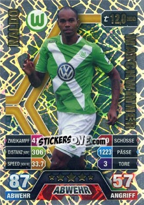 Sticker Naldo - German Fussball Bundesliga 2014-2015. Match Attax - Topps