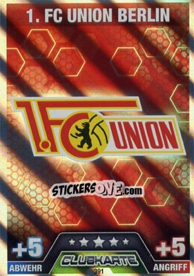 Sticker Club Logo - German Fussball Bundesliga 2014-2015. Match Attax - Topps