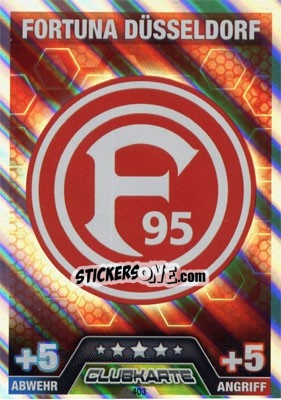 Sticker Club Logo - German Fussball Bundesliga 2014-2015. Match Attax - Topps